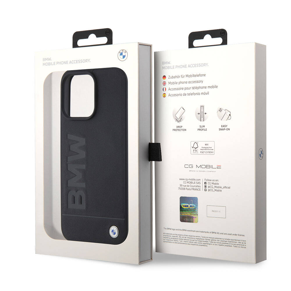 BMW iPhone 15 Pro Max Orjinal Lisanslı Magsafe Şarj Özellikli Sıcak Damga Logolu Deri Telefon Kılıfı - 8 BMW iPhone 15 Pro Max Orjinal Lisanslı Magsafe Şarj Özellikli Sıcak Damga Logolu Deri Telefon Kılıfı - 8